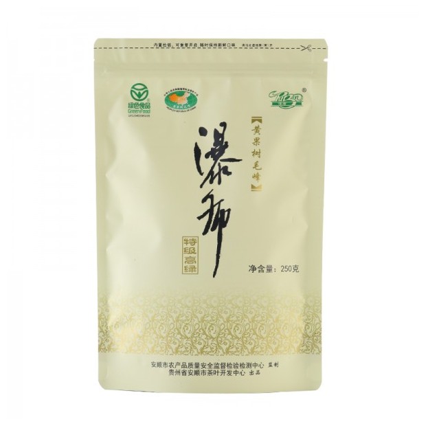 贵州绿茶 安顺瀑布茶办公茶2021新茶 特级高绿250g袋装