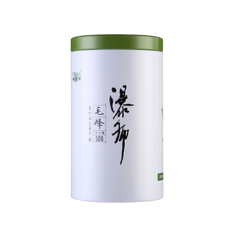 贵州绿茶 安顺瀑布茶 办公茶2021新茶 特级毛峰50克罐装