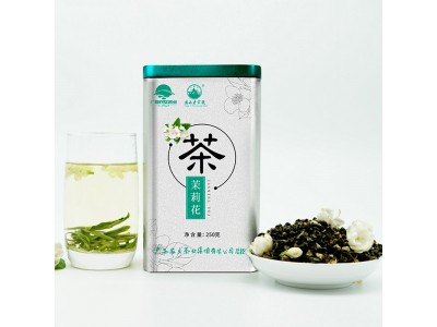 中国农垦茉莉花茶特级茶叶茶干250g散装茶叶罐装茉莉花茶孕妇花茶 茉莉花茶图1