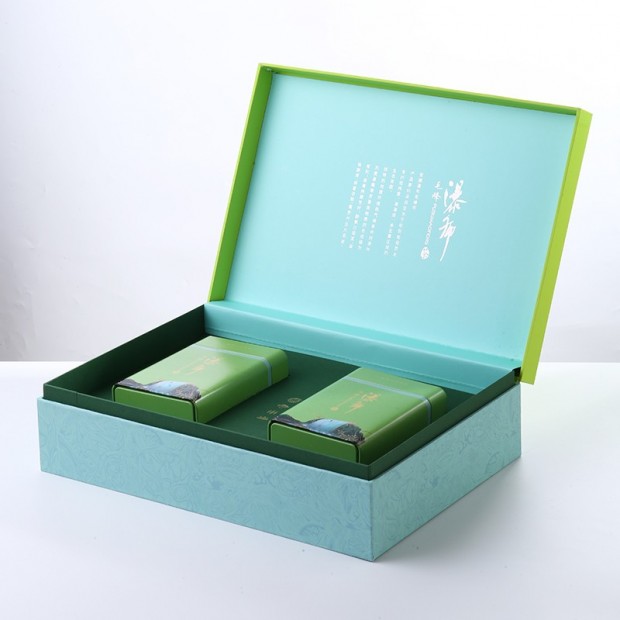 贵州绿茶 安顺瀑布茶 2021新茶 特级毛峰200克礼盒装图2