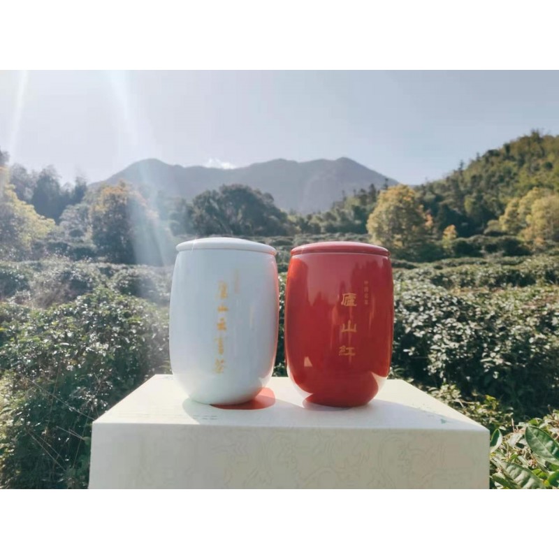 庐山云雾茶绿茶 多毫醇香2021年新茶特供礼盒包装200g图2