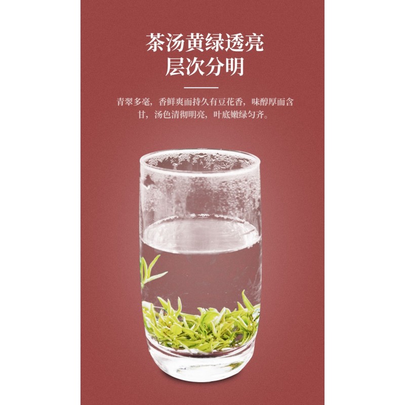 庐山云雾茶绿茶 多毫醇香2021年新茶特供礼盒包装200g图6