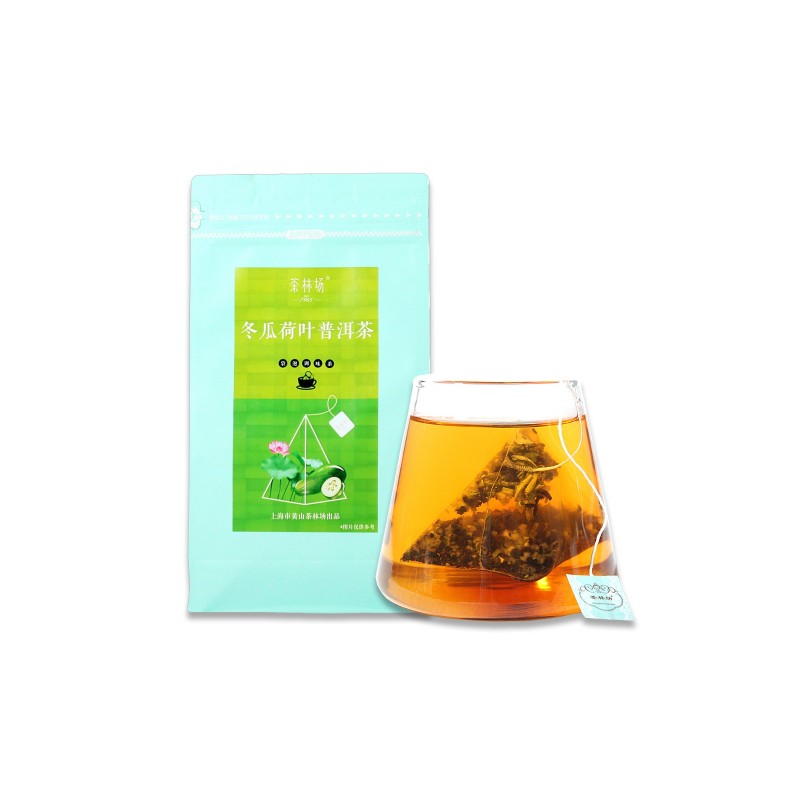 茶林场 冬瓜荷叶普洱茶 2.5克*22泡/袋图2